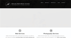 Desktop Screenshot of molliepritchett.com